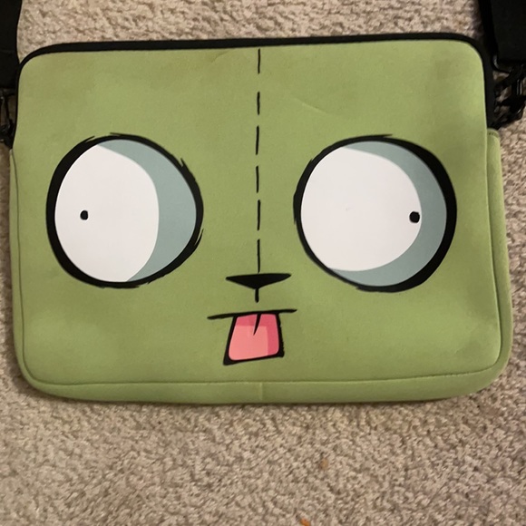 Officially Licensed Nickelodeon Invader Zim Gir Laptop Bag With Detachable Strap - Picture 2 of 7
